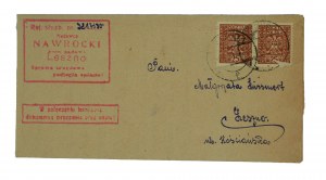 NAWROCKI Komornik Sądowy LESZNO - korespondencja [nieotwierana], 24.9.1930r.