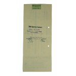 Wechsel, ausgestellt von der Glas &amp; Lohr Spezialfabrik für Samaschinen für das Lesznoer Maschinenhauptquartier Blaszkowski &amp; Monko, Leszno, Dworcowa-Straße 25, 10. Februar 1930.