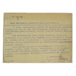 Zygmunt Krieger Hurtownia zegarek KATOWICE 3-go maja 18 - Postkarte mit Werbedruck, Auflage