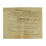 J. Kubiaczyk Paper products, printing house POZNAŃ 3 Strumykowa St. - envelope with advertising print + payment obligations to the lawyer