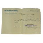 RYKACZEWSKI Bailiff of the Municipal Court in Śmigiel ul. Północna 5 - envelope with printed and miscellaneous correspondence