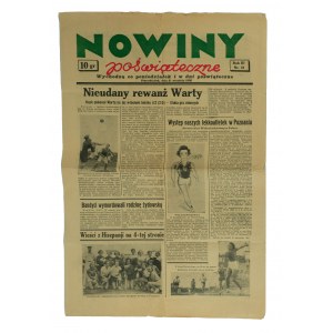 NOWINY POŚWIĄTECZNE - dwa numery czasopisma rok III, numer 41 i 43 z 1936 roku