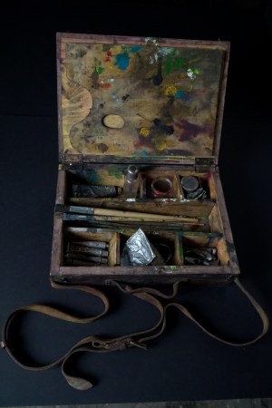 Loving Vincent, Replica of Vincent's painting box