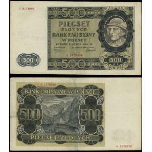 Polska, 500 złotych, 1.03.1940