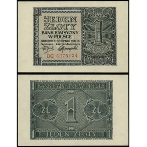 Polska, 1 złoty, 1.08.1941