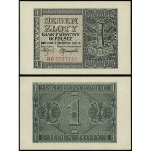 Polska, 1 złoty, 1.08.1941