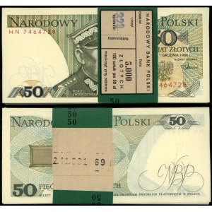 Polska, 100 x 50 złotych, 1.12.1988