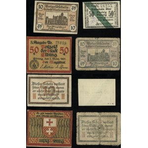 banknoty zastępcze, zestaw 4 banknotów