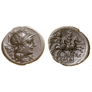Republika Rzymska, denar, 148 pne, Rzym