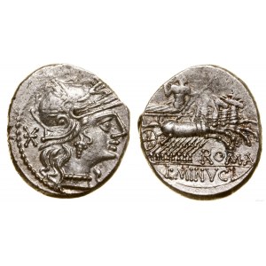 Republika Rzymska, denar, 133 pne, Rzym