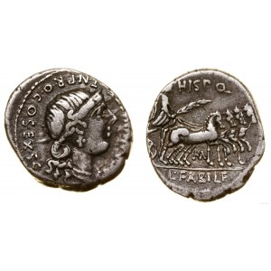 Republika Rzymska, denar, 82-81 pne, Hiszpania