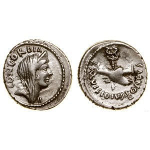 Republika Rzymska, denar, 42 pne, Rzym