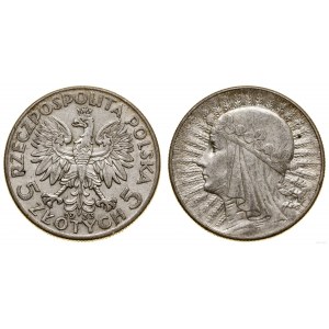 Polska, 5 złotych, 1933, Warszawa