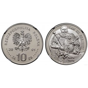 Polska, 10 złotych, 2001, Warszawa