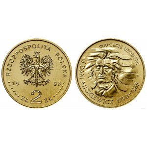 Polska, 2 złote, 1998, Warszawa