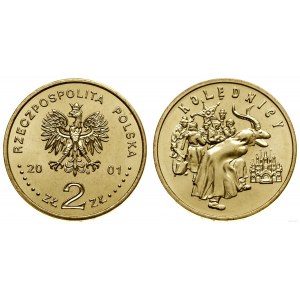 Polska, 2 złote, 2001, Warszawa