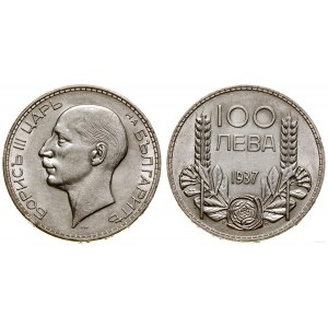 Bułgaria, 100 lewów, 1937, Kremnica