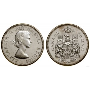 Kanada, 50 centów, 1961, Ottawa