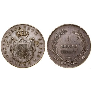 Niemcy, talar, 1816, Karlsruhe