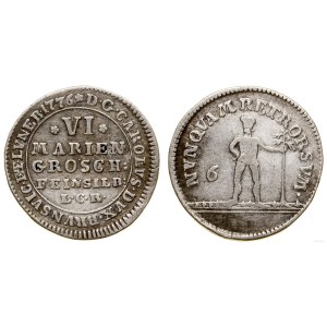 Niemcy, 6 groszy maryjnych, 1776 LCR, Zellerfeld
