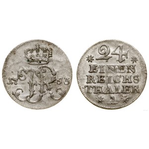 Niemcy, 1/24 talara, 1753 A, Berlin