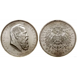 Niemcy, 5 marek, 1911 D, Monachium