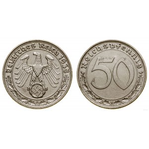 Niemcy, 50 fenigów, 1938 A, Berlin