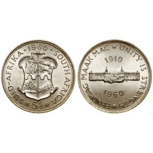 Republika Południowej Afryki, 5 szylingów, 1960, Pretoria