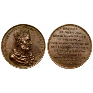 Polska, medal z Bolesławem Chrobrym, XIX wiek