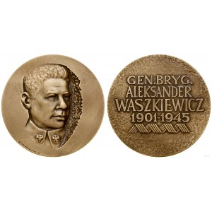 Polska, Generał brygady Aleksander Waszkiewicz, 1977, Warszawa