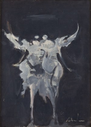 Alfred Aberdam (1894 Lwów - 1963 Paryż), Tancerze i Anioły II, druga poł. XX w,