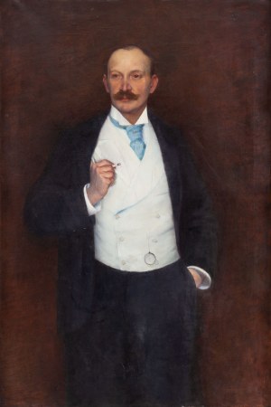 Leokadia Łempicka (1865 - 1913), Mężczyzna z papierosem