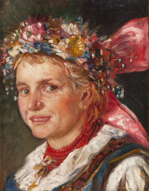 Łukasz Wincenty Mrzygłód (1884 - 1952), Portret Ślązaczki