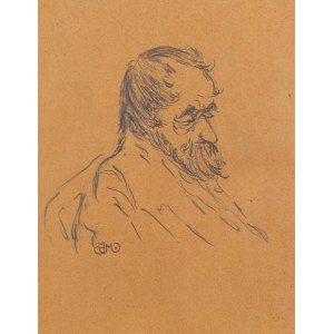 Jan Matejko (1838 Kraków - 1893 Kraków), Portret mężczyzny