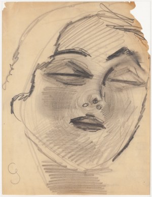 Gustaw Gwozdecki (1880 Warszawa - 1935 Paryż), Głowa kobiety