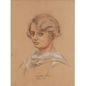 Czesław Mystkowski (1898 Dubno - 1938 Dżakarta), Portret kobiety, 1925