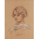 Czesław Mystkowski (1898 Dubno - 1938 Dżakarta), Portret kobiety, 1925