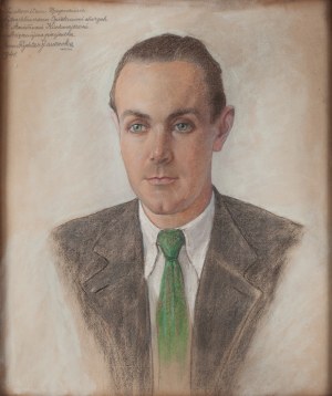 Bronisława Rychter-Janowska (1868 Kraków - 1953 Kraków), Portret Stanisława Kirchmayera, 1941