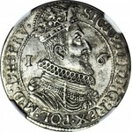 R-, Zygmunt III Waza, Ort 1623 Gdańsk, DODATKOWA DATA 1623 w otoku, PRV, R3