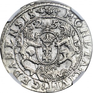 Zygmunt III Waza, Ort 1625 Gdańsk, podwójne R w REX