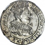 Zygmunt III Waza, Szóstak 1596, Malbork, piękny
