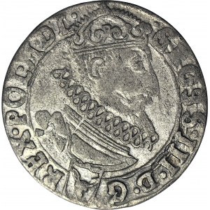 RR-, Zygmunt III Waza, Szóstak 1626, przebitka GROSS na SIGIS