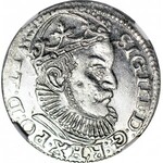 Zygmunt III Waza, Trojak 1589, Ryga, menniczy