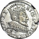 Zygmunt III Waza, Trojak 1592, Ryga, menniczy