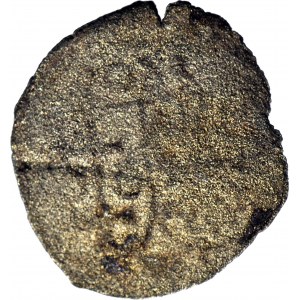 RR-, Zygmunt III Waza, Denar 1609, Wschowa, kropki po bokach W, R5
