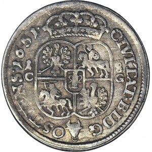 RR-, Jan Kazimierz, Ort koronny 1651, Bydgoszcz, T.7, R3