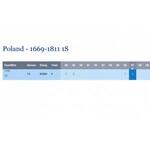 RR-, August III Sas, Szeląg 1749, PRÓBNY, nota 67!!!!