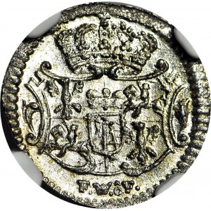 August III Sas, Halerz 1745 FwoF, menniczy