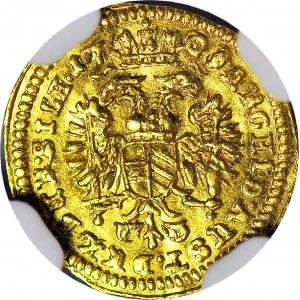 RRR-, Śląsk, Józef I, 1/12 dukata 1709, Wrocław