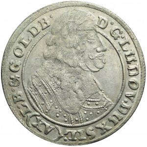 Śląsk, Księstwo Legnicko-Brzesko-Wołowskie, Ludwik Legnicki, 15 krajcarów 1663, Brzeg